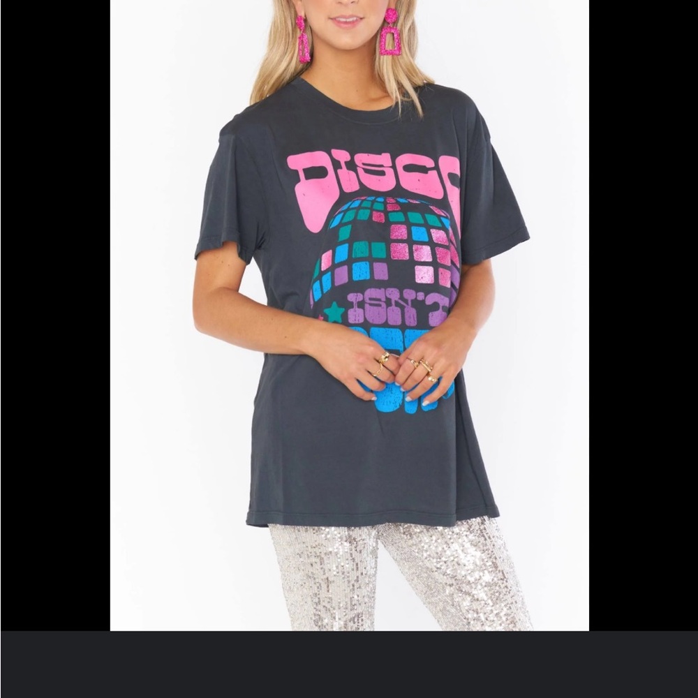 Show me your MuMu disco tee oversized
